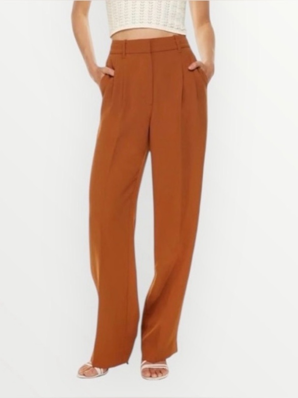 Aritzia Wilfred Effortless Pant High-Waisted - Size 0